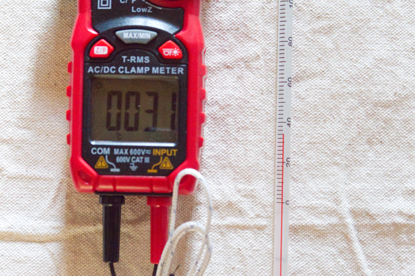 HT206D熱電対温度測定